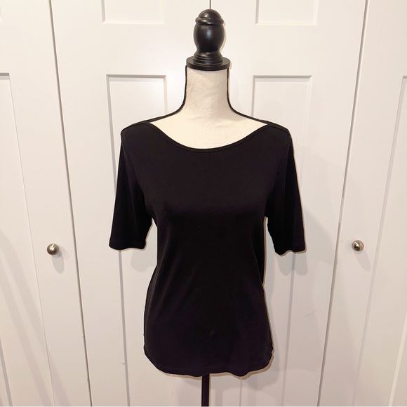 St. John’s Bay Half Sleeve Shirt - Picture 4 of 8